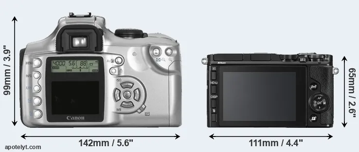 Comparison Rebel or V3 rear