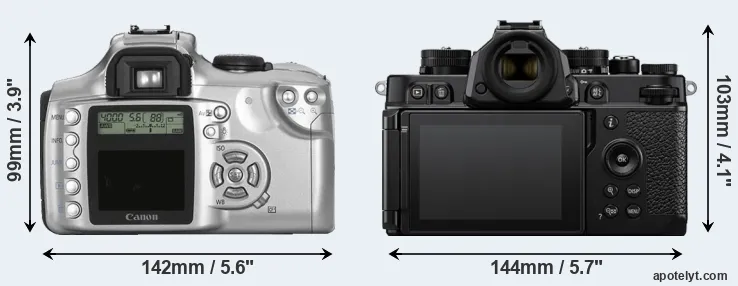 Comparison Rebel or Zf rear