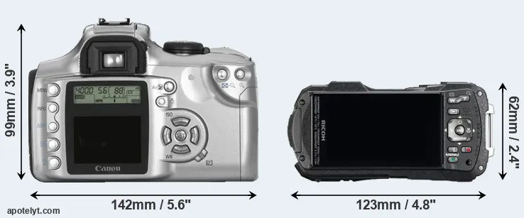 Comparison Rebel or WG-60 rear
