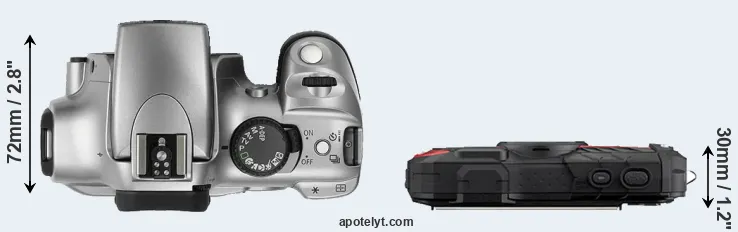 Compare Rebel versus WG-60 top