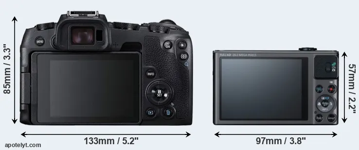 Comparison RP or SX620 rear