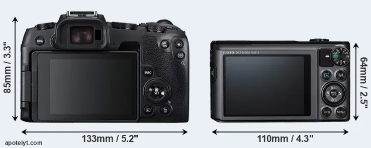 Comparison RP or SX720 rear