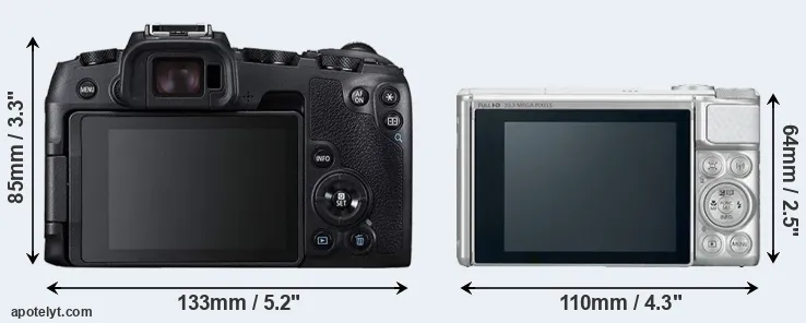 Comparison RP or SX730 rear