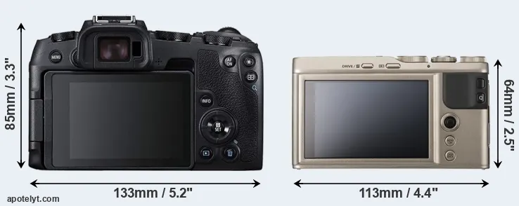 Comparison RP or XF10 rear