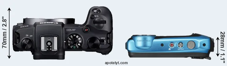 Compare RP versus XP140 top