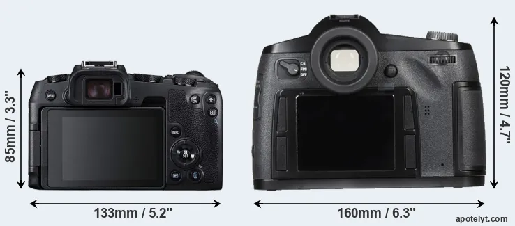 Comparison RP or S Typ 007 rear