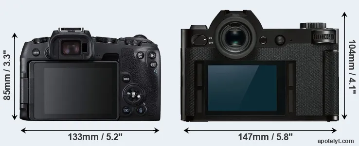 Comparison RP or Leica SL rear