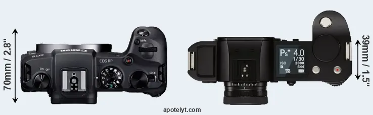 Compare RP versus Leica SL top
