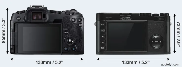 Comparison RP or X Typ 113 rear