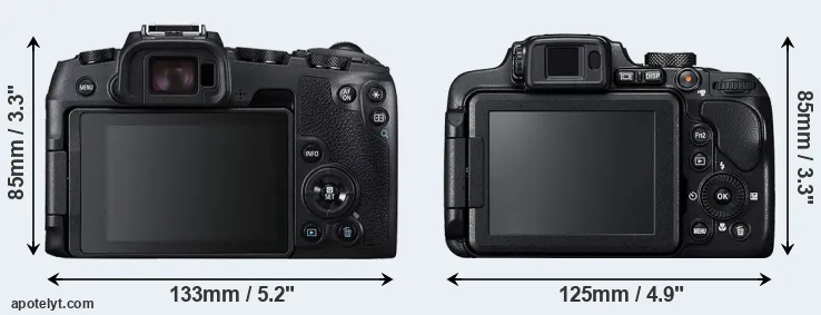Comparison RP or B700 rear