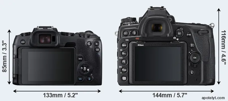 Comparison RP or D780 rear