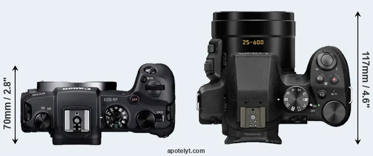 Compare RP versus FZ330 top