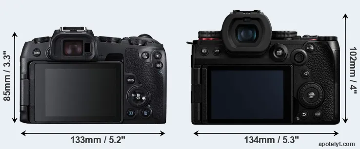 Comparison RP or G9 II rear