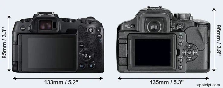 Comparison RP or L10 rear