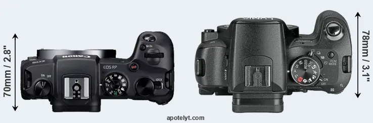 Compare RP versus L10 top