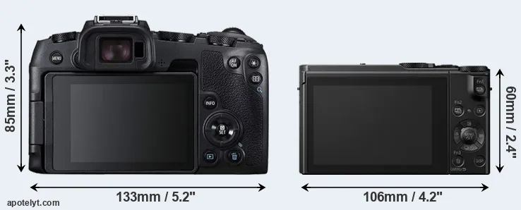 Comparison RP or LX15 rear