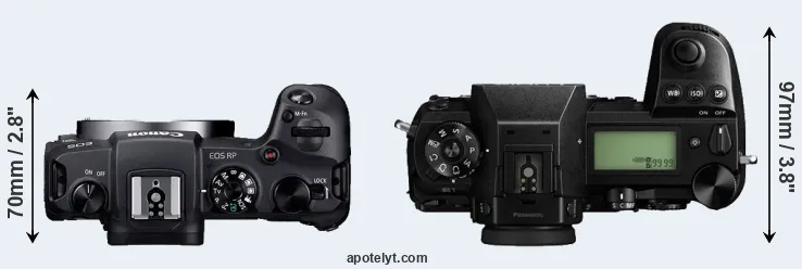 Compare RP versus S1 top