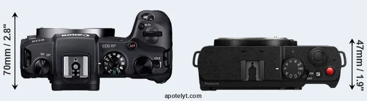 Compare RP versus S9 top
