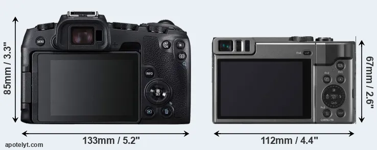 Comparison RP or ZS70 rear