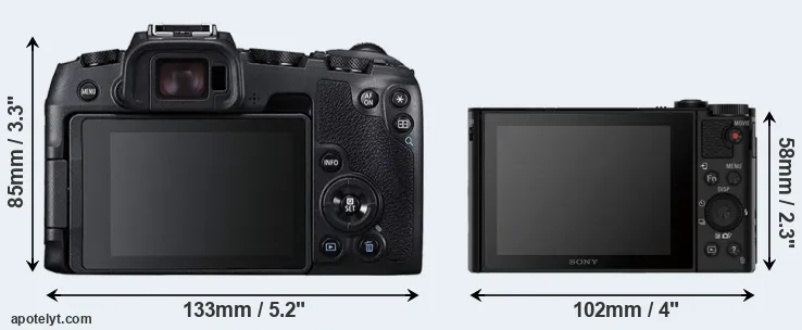 Comparison RP or HX80 rear