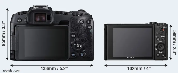 Comparison RP or HX99 rear
