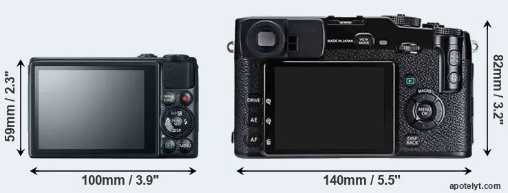 Comparison S120 or X-Pro1 rear