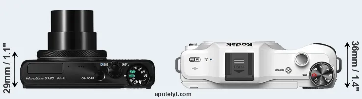 Compare S120 versus S-1 top