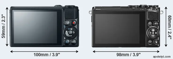 Comparison S120 or J5 rear