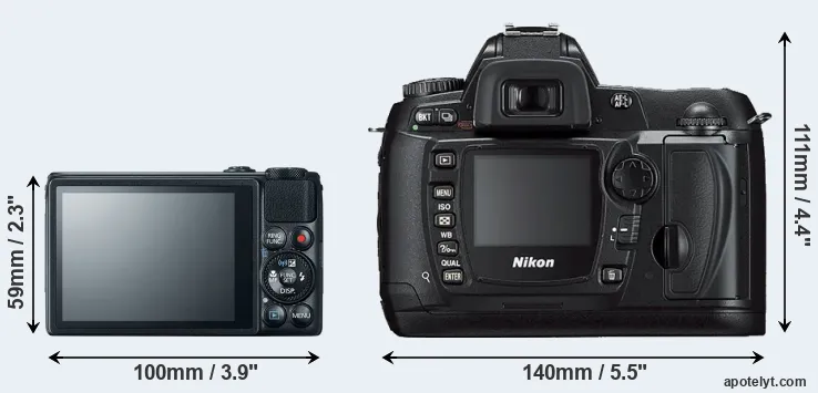 Comparison S120 or D70s rear