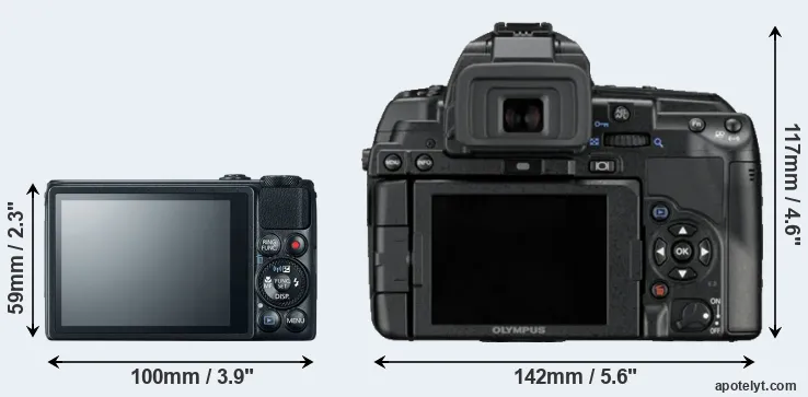 Comparison S120 or E-5 rear