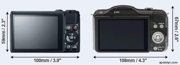 Comparison S120 or GF5 rear