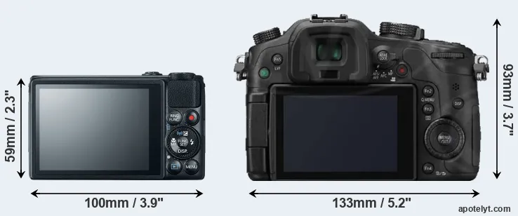 Comparison S120 or GH3 rear
