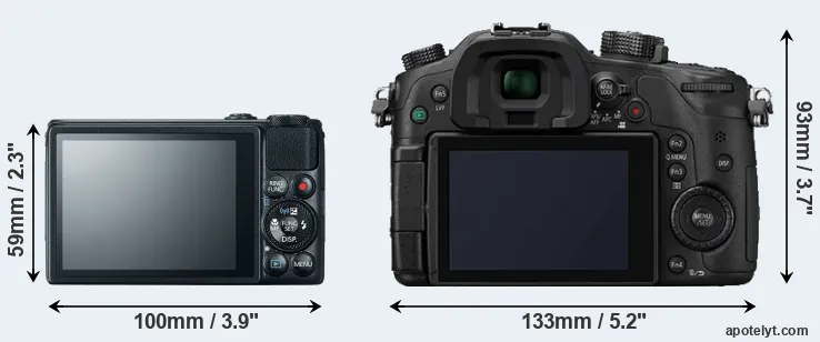 Comparison S120 or GH4 rear