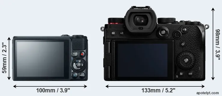 Comparison S120 or S5 rear