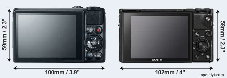Comparison S120 or RX100 VII rear