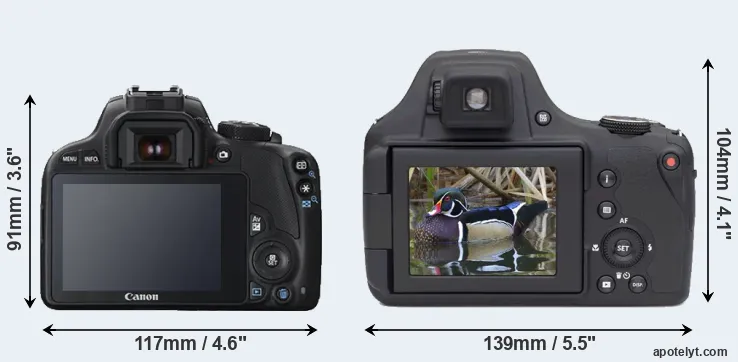 Comparison SL1 or AZ901 rear