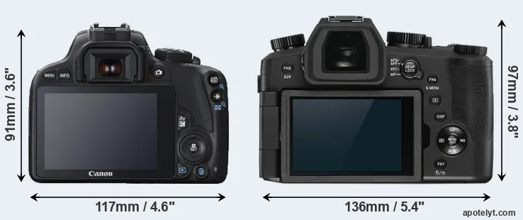 Comparison SL1 or V-LUX 5 rear