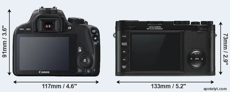 Comparison SL1 or X Typ 113 rear