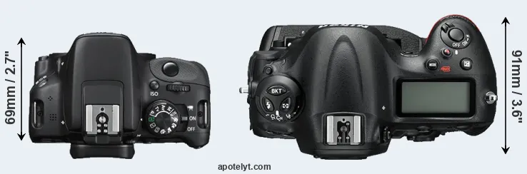 Compare SL1 versus D4S top