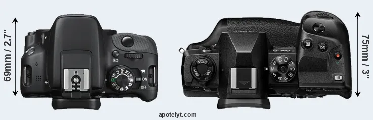 Compare SL1 versus E-M1X top