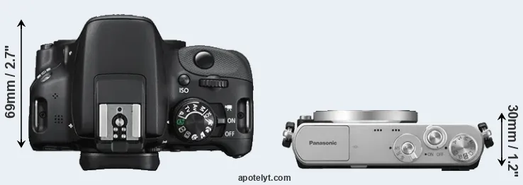 Compare SL1 versus GM1 top