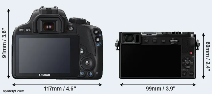 Comparison SL1 or GM5 rear