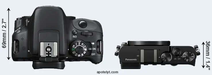Compare SL1 versus GM5 top