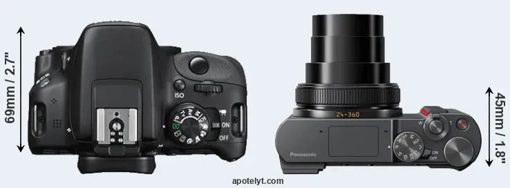 Compare SL1 versus ZS200 top
