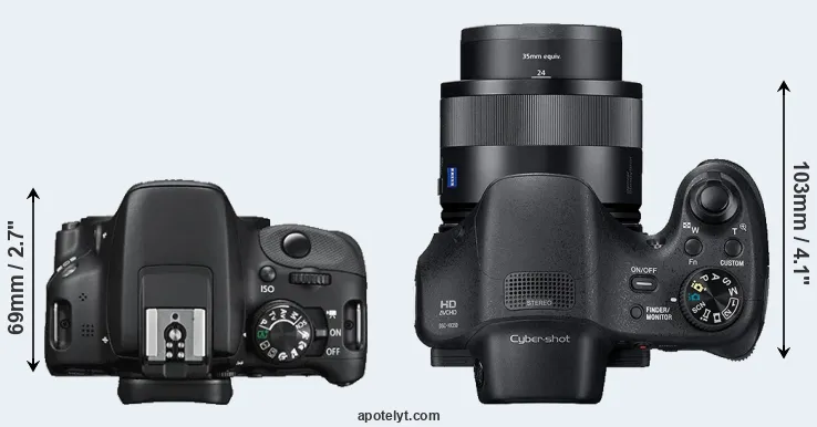 Compare SL1 versus HX350 top