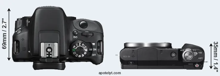 Compare SL1 versus NEX-3N top