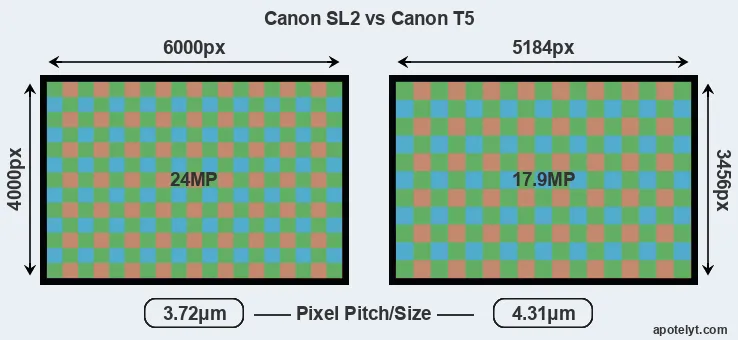 SL2 versus T5 MP