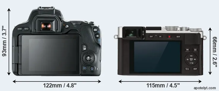 Comparison SL2 or D-LUX 7 rear
