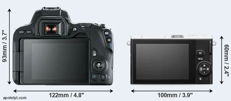 Comparison SL2 or J4 rear