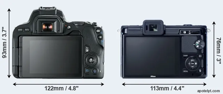 Comparison SL2 or V1 rear
